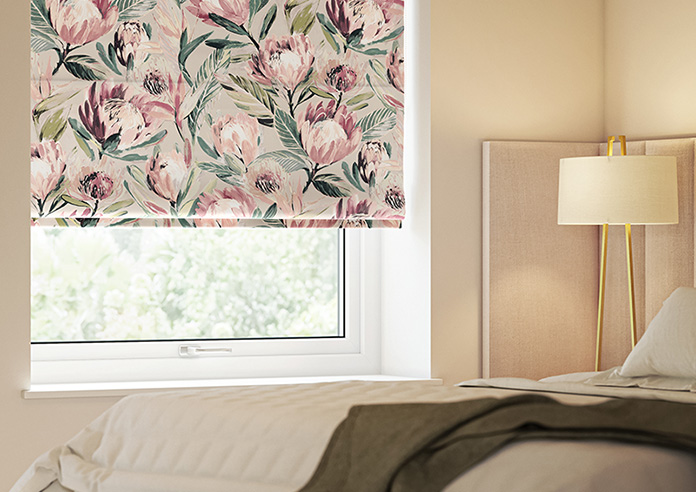 Ophelia, Blush - Roman Blind - Image 5